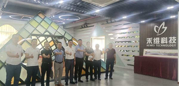 新玻璃大王信义玻璃到访禾维科技，拟开展全面战略合作