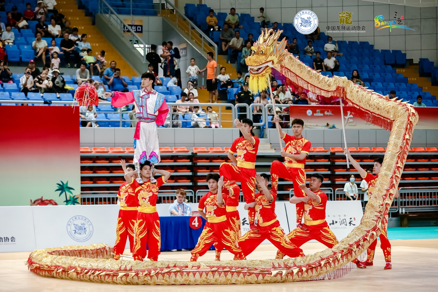 2024年中华龙狮大赛（三亚站）火热开赛 全国20支代表队同台竞技争霸“舞林”